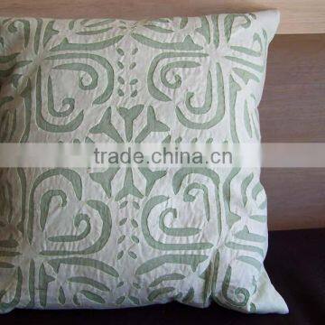 beautiful cutwork cotton cushion cover 40*40cm