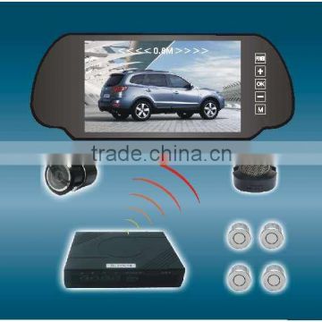 rear view 7inch TFT display parking sensor reversing camera PVV-2-358