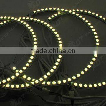 Multi-Color RGB LED Angel Eye Halo Rings For BMW E46 3 5 7 Series Headlight