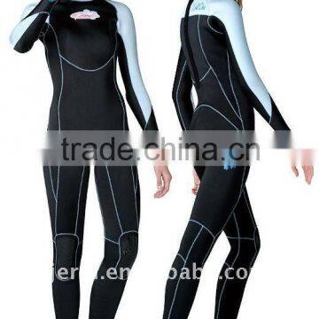 5mm-7mm neoprene full women diving suit
