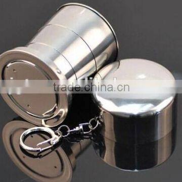 Stainless steel Convenient Telescopic drink cup