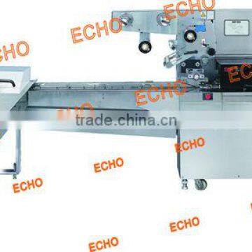 On Edge Biscuit Wrapping Machine with Gusset-insert