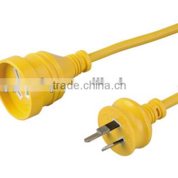 Australia extension cord heavy duty 15A