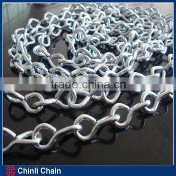 Low Carbon Steel Lock Link Single Jack Chain, weldless chain