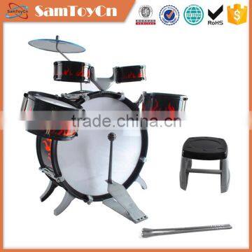 High quality kids musical plastic jazz drum set toy