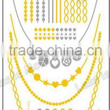 2015 Beautiful Design printed sticker tatoo wholesale, custom design sticker tatoo