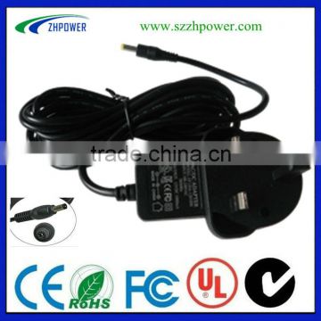 1000ma ni-mh rechargeable battery EU US AU UK EK pass UL.KC.FCC.SAA.for LED monitor,POS,CCTV camera