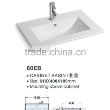 FOSHAN LELIN ceramic cabinet basin small size vanities top bathroom basin of LT-005