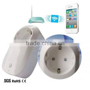 electric socket new design remote control power strips WI-FI plug particular for Europe Market