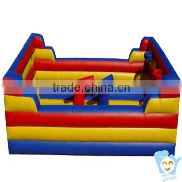 Funny inflatable jousting arena soprts game for sale