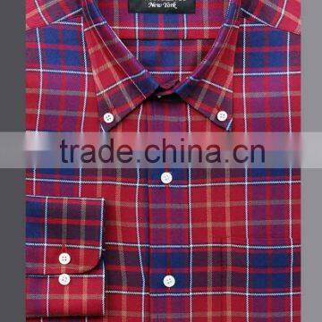 Men's Button Down Long Sleeve Flannel Shirt