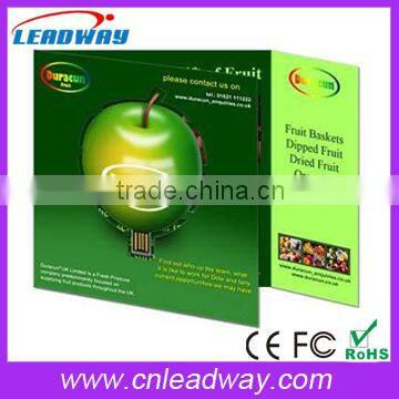 Custom Wedding Invitation Card Usb Flash Drive, English Paper Card Usb Webkey photo-4