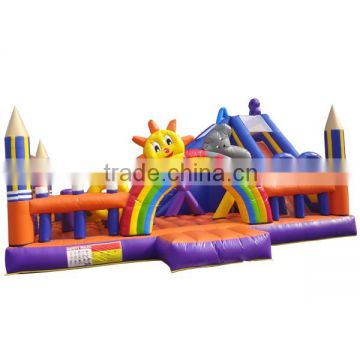 2016 hot kids the sun inflatable playground on sale