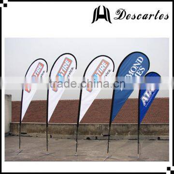 100% waterproof beach flags and banners/flying banners/custom Logo teardrop flags fo sale