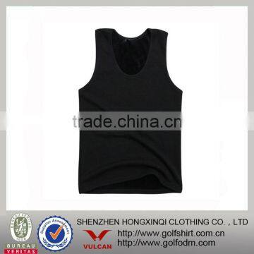 Customizing singlets ,black sleevless tank top for man