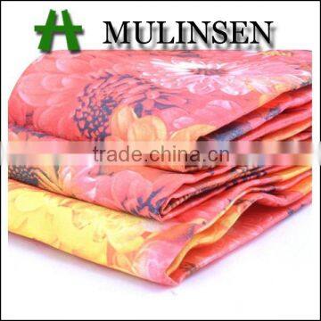 Mulinsen Textile Woven Digital Printing Polyester 100% Satin Fabric