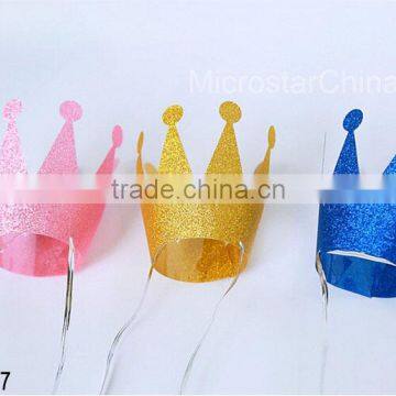 5-Color Of Plastic Birthday Party Prince Princess Crown Cap For Christmas Halloween April Fool's Day Children's Day photo-5