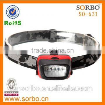 5leds high power adjustable head led lamp