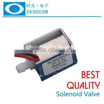 Solenoid air valve for breast pump