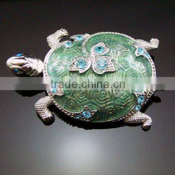 animal shape brooch with rhinestone ha18-35