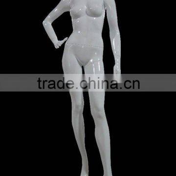 Headless white display mannequins