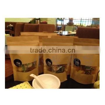 Good quality moistureproof food kraft paper bag