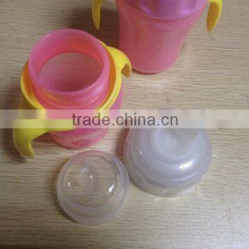 BPA Free Baby Learning Cup With Handle Baby Training Water Drinking Bottle Bpa Free Baby Plastic Drinking Water Bottle photo-2