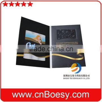 4.3inch LCD Screen Video Greeting Card for Advertisement