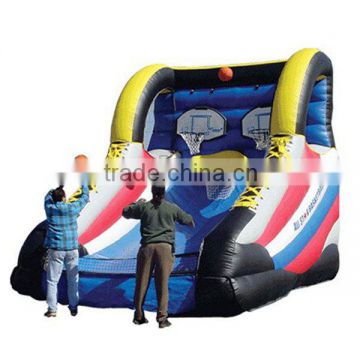 giant inflatable basketball hoop