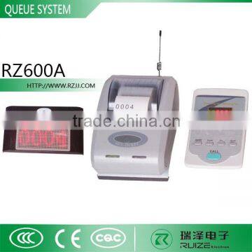 Single Button Ticket Dispenser Wireless Simple Queue System