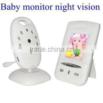 Pairing camera music player Alarm activated night vision baby monitor security camera