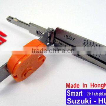 Smart 2 in 1 auto pick and decoder Suzuki-HU87 locksmith tool