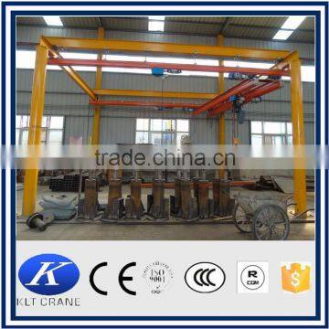 Hot sale 2 ton single beam bridge crane