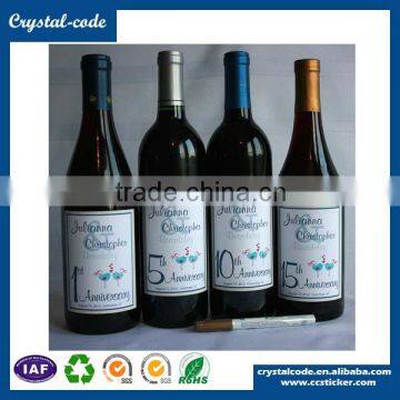 Good Printing New Design Die Cut Wine Label photo-5
