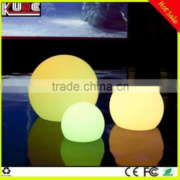 Event party decorative PE plastic battery LED light ball with IP68 wateproof