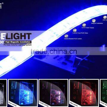 Alseye manufacturer IA0409 rgb dream color led strip with connector