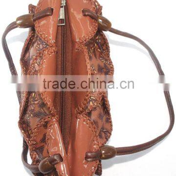 China Designer Handbag 2015 Light Weight Novelty Surface Colorful Design photo-3