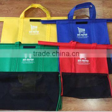 2016 Hot Sale Supermarket Trolley Bag Reusable Trolley Shopping Bag Grocery Trolley Bag