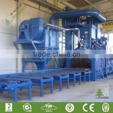 Shot Blasting Machine For Steel Plate / Steel Structure H-Beam Surface Cleaning Machine photo-3