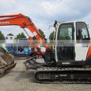 USED MACHINERIES - KUBOTA KX080 MINI EXCAVATOR (6306)