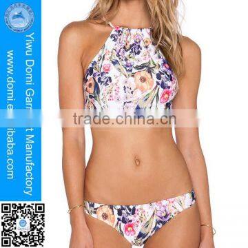 Sexy printing girls extreme swimwear two piece classy bikini swimsuit