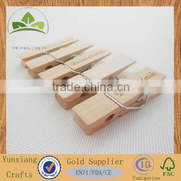 Wholesale stock 72mm wooden clothespin