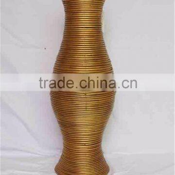 Hot Sale rattan wicker decor vase used wicker furniture