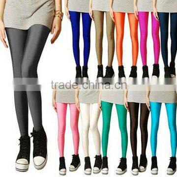 2015 hot sale milk silk leggings summer candy color leggings wholesale