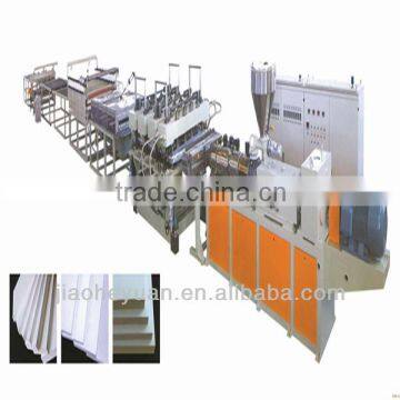 PVC(Wood Plastic) Crust Foam Board Production Line