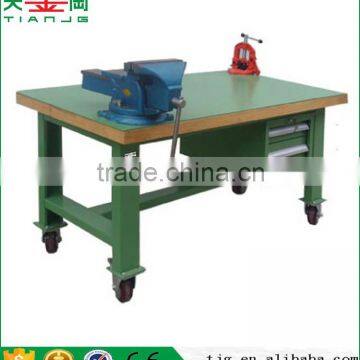 China TJG Factory Derictly Supply Popular Mobile Vise Work Table