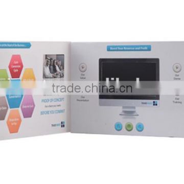 4.3" inch LCD Video Catalogue, Lcd Tft Advertising display card OEM