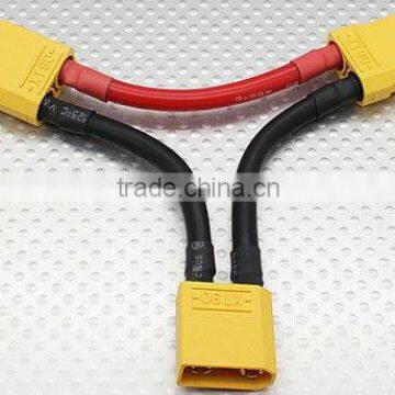 Nylon XT90 Battey Harness 10AWG For 2 Packs in series