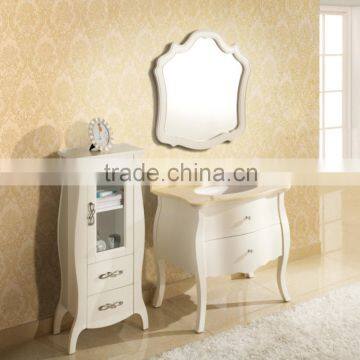 White MDF Make Up Bathroom Design Furniture