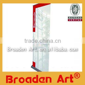 Digital printing roll-up banner with high resolutions